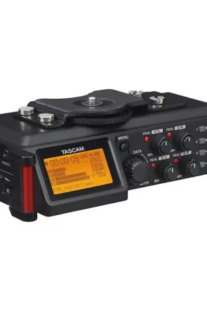Precio Reducido Tascam DR-70D Grabadora de audio de 4 canales para cámaras DSLR