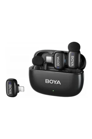 Precio Rebajado Boya ultra mini-12 micro tipo c/tipo lightning