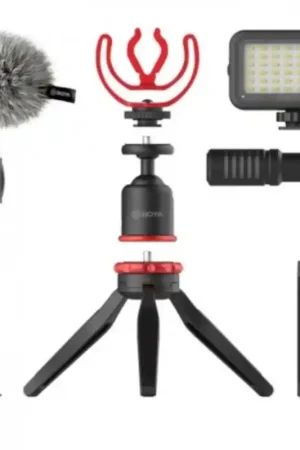 Oferta De Temporada BOYA BY-VG350 Kit Vlogger con LED para Smartphone