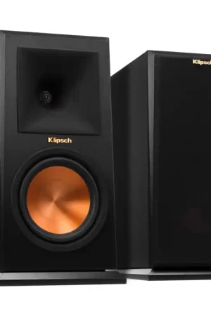 Klipsch RP 160M - Altavoces de estantería, color ebony Gran Oferta