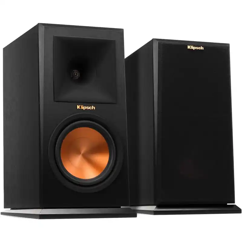 Klipsch RP 160M - Altavoces de estantería, color ebony Gran Oferta