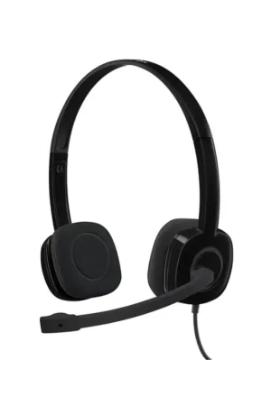 Logitech H151 Auriculares con Cable, Sonido Estéreo con Micrófono con Supresión de Ruido A Buen Precio