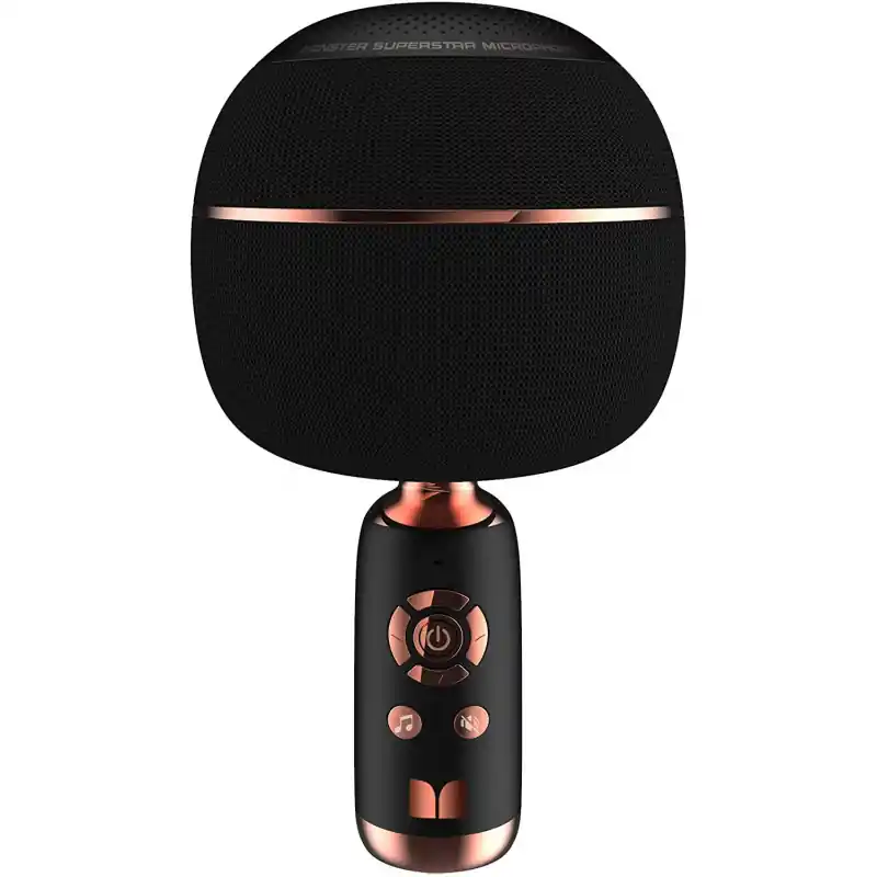 Monster Superstar M97 Micrófono Karaoke Bluetooth Negro Favorito De Clientes