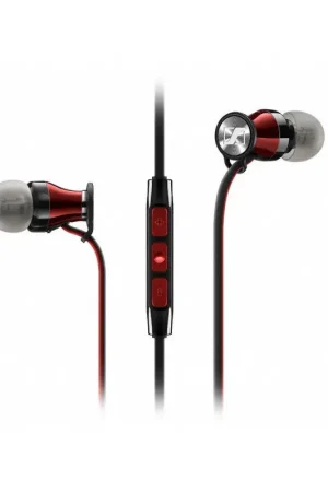 Última Versión Sennheiser MOMENTUM ME2 In-Ear i Black / Red