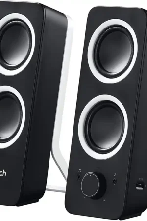 LOGITECH ALTAVOCES Z200 2.0 Negro Marca Reconocida