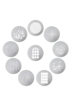 Aputure Kit 10 Gobo Envío Inmediato