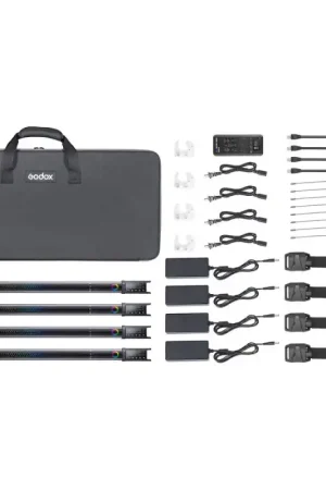 Godox Kit 4 tubos LED TL60 K4 Precio Económico