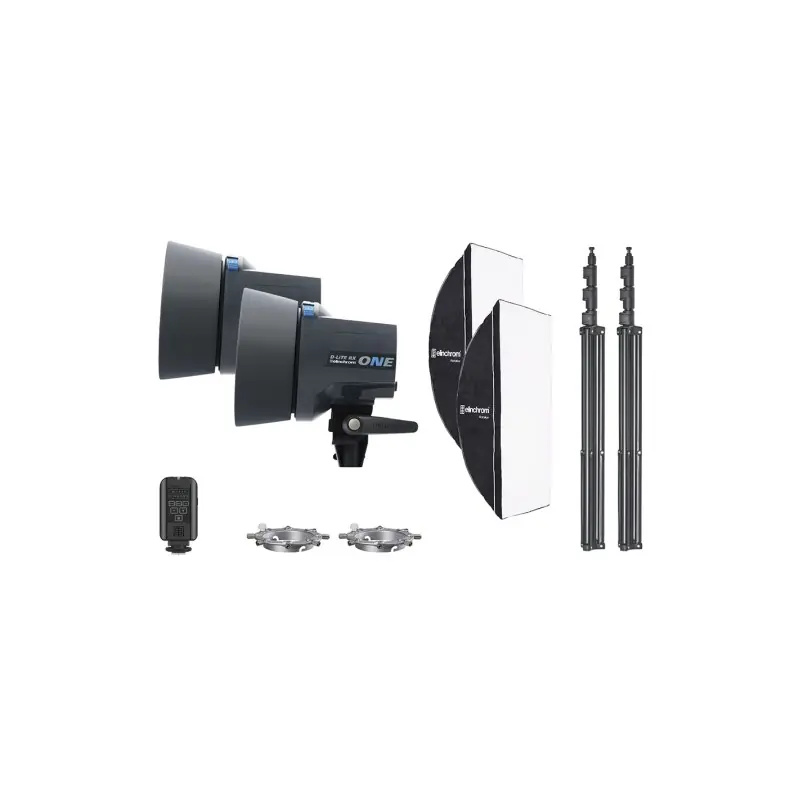 Elinchrom KIT D-LITE RX ONE DUAL STUDIO Gran Oferta