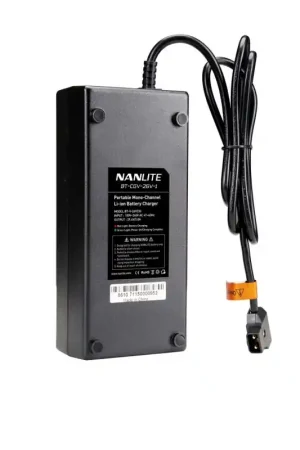 No Te Lo Pierdas Nanlite cargador para baterias V-mount 26 V