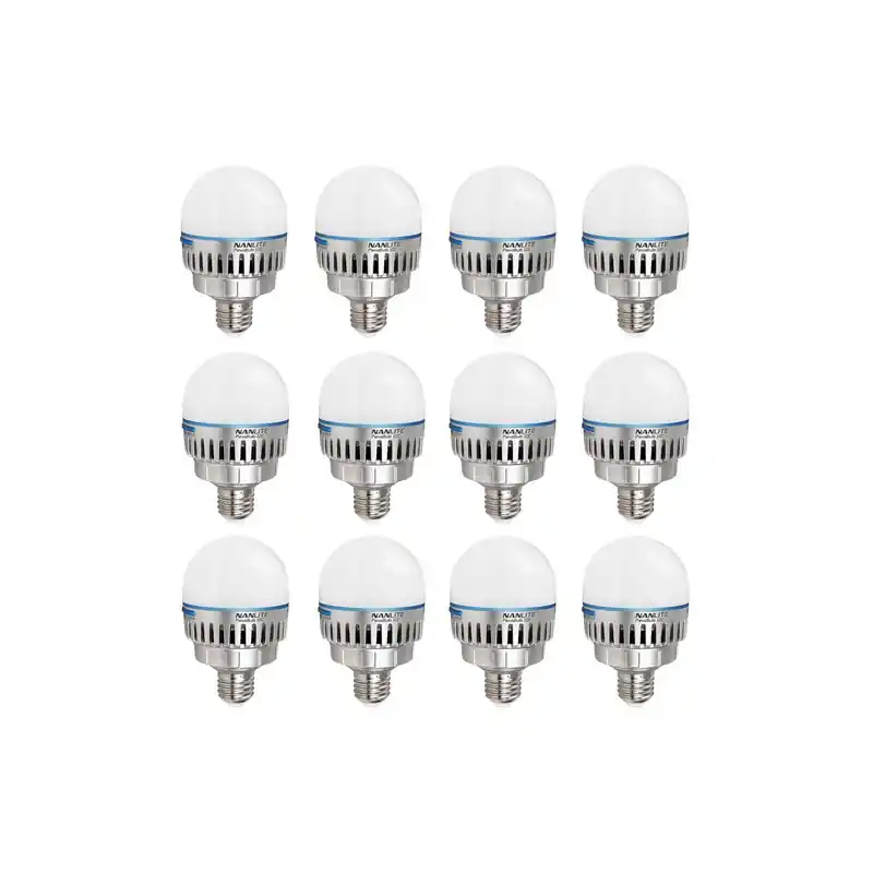 Nanlite Kit 12 PavoBulb 10C No Te Lo Pierdas