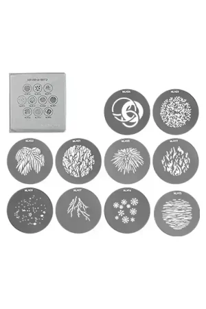 Precio Bajo Nanlux juego de Gobos Set 2 para NLPJNLM1530