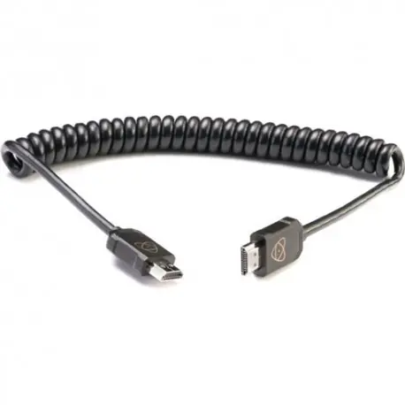 Atomos Cable espiral4K60p HDMI a HDMI (30-60cm) Últimas Unidades