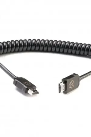 Atomos Cable espiral4K60p HDMI a HDMI (40-80cm) Envío Inmediato