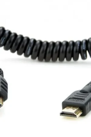 Atomos Cable Espiral 30-45 cm Full HDMI a Full HDMI Última Versión