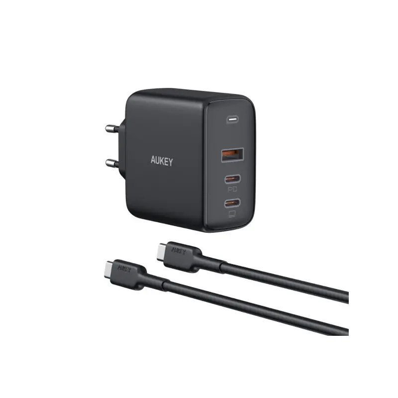 Oferta Especial Aukey PA-B6S BUNDLE Cargador de pared Omnia Mix 3P 90W USB-A/USB-C