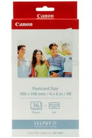 Certificado Canon KP 36 IP| Papel Fotografico Canon Selphy