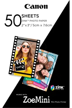 Canon Zink Papel 50 hojas Imprescindible (Must-Have)