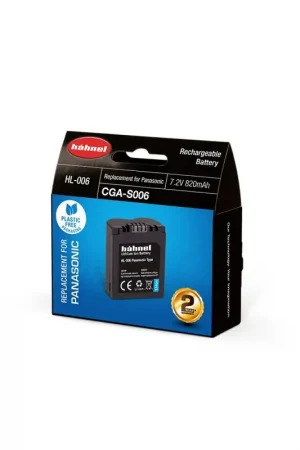 Envío Inmediato Hahnel Bateria HL-006 - 7,2V 780mAh Panasonic CGA-S006