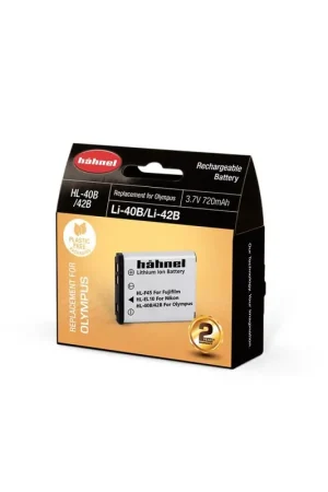 Oferta De Temporada Hahnel Bateria HL-42B 3.7V 720 mAh - Olympus LI-40B/42B