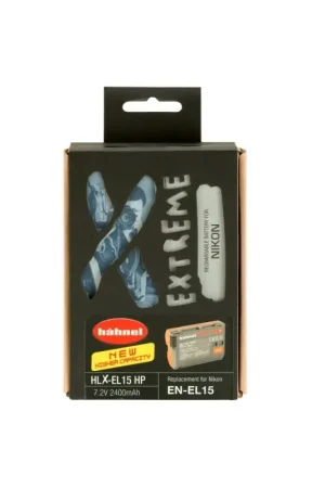 Certificado Hahnel Bateria HLX-EL15HP Extreme Nikon