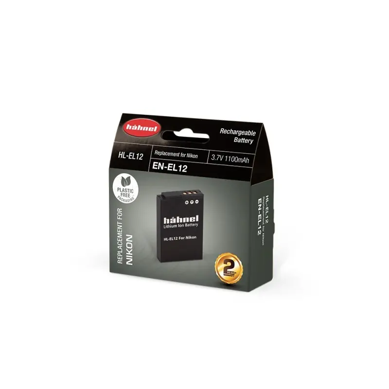 Barato Hahnel Bateria HL-EL12 - 3.7 V 980 mAh Nikon EN-EL12