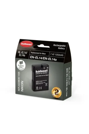 Hahnel Bateria HL-EL14 - 7.4 V 1050 mAh Nikon EN-EL14/14a Devolución Gratuita