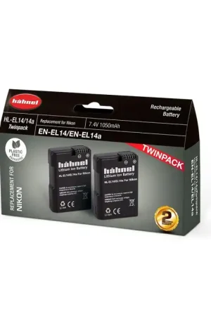 Pago Seguro Hahnel Bateria HL-EL14 Nikon Type Twin Pack