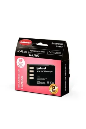 Hahnel Bateria HL-PL109 - 7.4V 1120 mAh Pentax D-Li109 Precio De Oferta