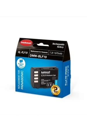 Últimas Unidades Hahnel Bateria HL-PLF19 - 7.2 V 1630mAh Panasonic DMW-BLF19