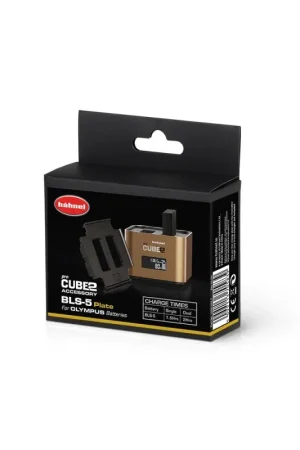 Oferta Limitada Hahnel ProCube2 Plate para Bateria Olympus BLS-5