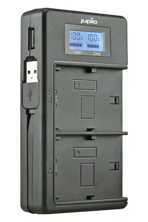 Jupio Cargador Dual USB NP-W126(S) Precio De Fábrica