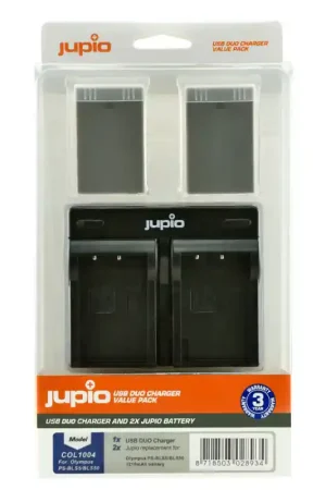 Barato Jupio Kit Bateria 2 PS-BLS5 + Cargador Doble