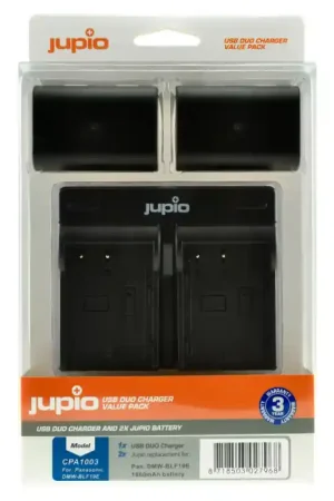 Popular Jupio Kit Bateria DMW-BLF19E + Cargador Dual USB