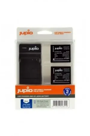 Jupio Kit Bateria DMW-BLG10E + Cargador Dual USB Oferta Flash