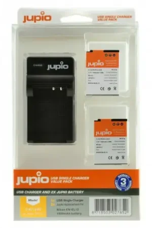 Precio De Oferta Jupio Kit Bateria EN-EL12 + Cargador USB