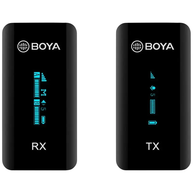 Novedad Kit Microfono Inalambrico Boya XM6 1TX + 1 RX