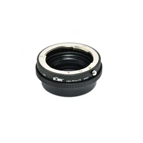 Marca Reconocida Kiwifotos Adaptador Fuji X a Pentax K Auto Ring