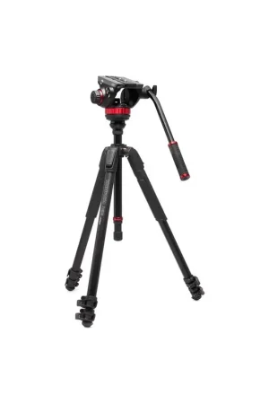 ManfrottoKit Tripode 055 XPRO3 con Rotula MVH502AH Precio Bajo
