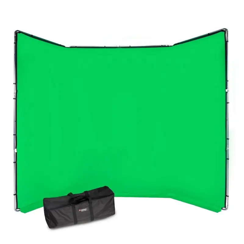 Oferta Limitada Manfrotto Kit fondo Chroma Key FX Verde