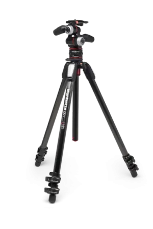 Precio Bajo Manfrotto Kit Tripode 055XPRO Carbono 3 secciones con rotula 3 way + MOVE