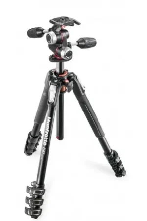 Manfrotto Kit Tripode 190XPRO 4 secciones con Rotula 3 way No Te Lo Pierdas
