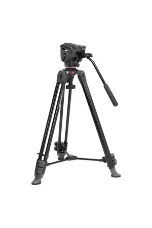Más Vendido Manfrotto Kit Tripode MVT502AM Aluminio con Rotula Fluida 500X