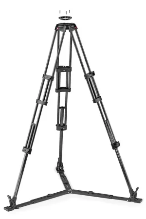 Precio De Fábrica Manfrotto tripode carbono doble pata con estab. suelo para semiesfera 100/75mm
