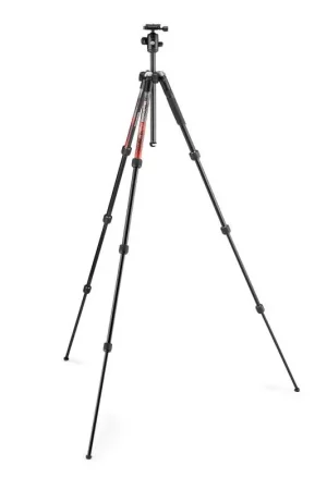 Disponible Ahora Manfrotto Tripode Element Mii Aluminio Rojo