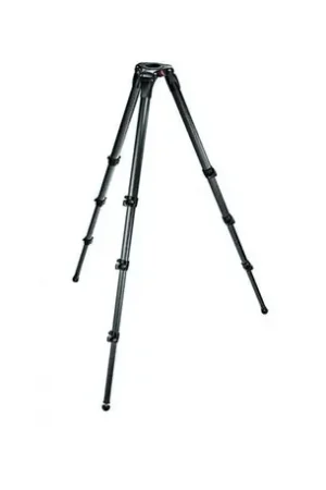 Devolución Gratuita Manfrotto Tripode Video MPRO 536. 4 secciones. Para semi esfera 75/100. Carbono