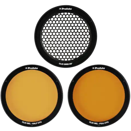 Profoto Clic Grid + Gel Kit Solo Hoy
