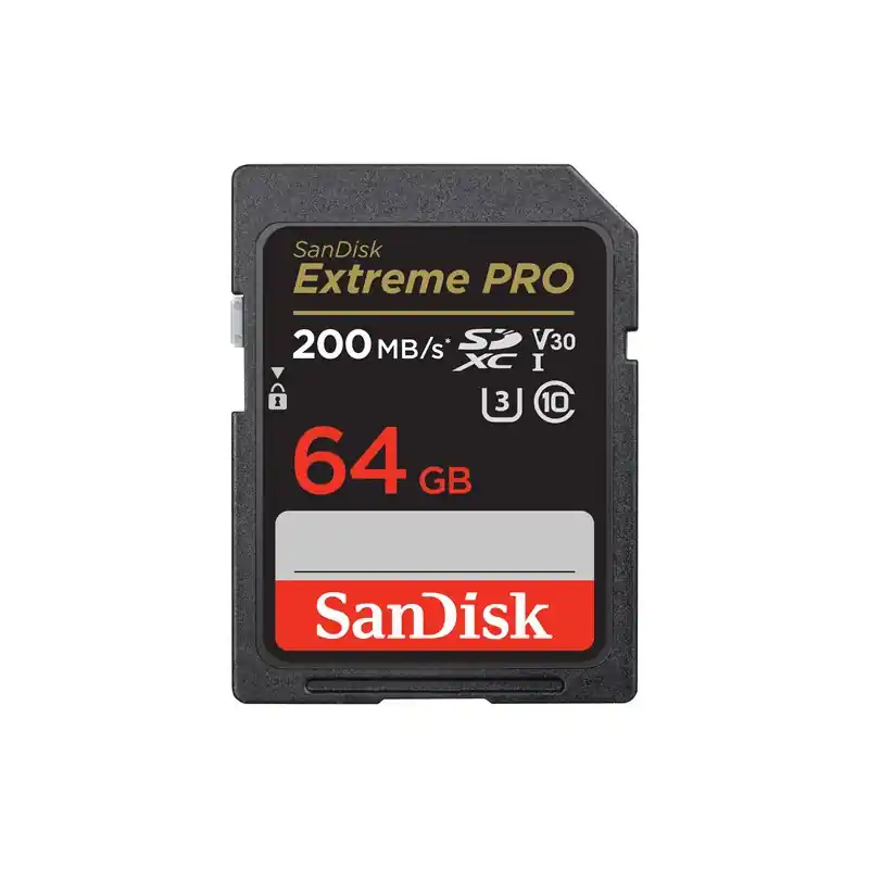 SanDisk Extreme Pro SDXC 200MB/s V30 UHS-I Certificado