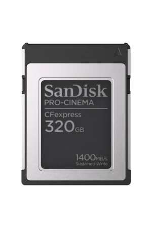 Certificado SanDisk CFexpress Pro-Cinema