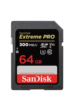 A Buen Precio SanDisk Extreme Pro SDHC 300Mb/s V90 UHS-II