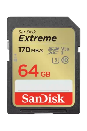 Más Vendido SanDisk Extreme V30 UHS-I 180MB/S